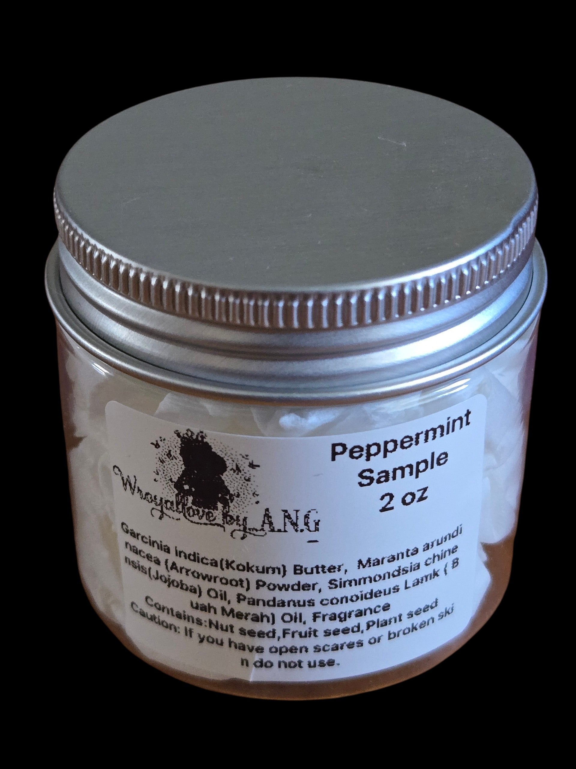 Peppermint Body Butter Sample 2 oz