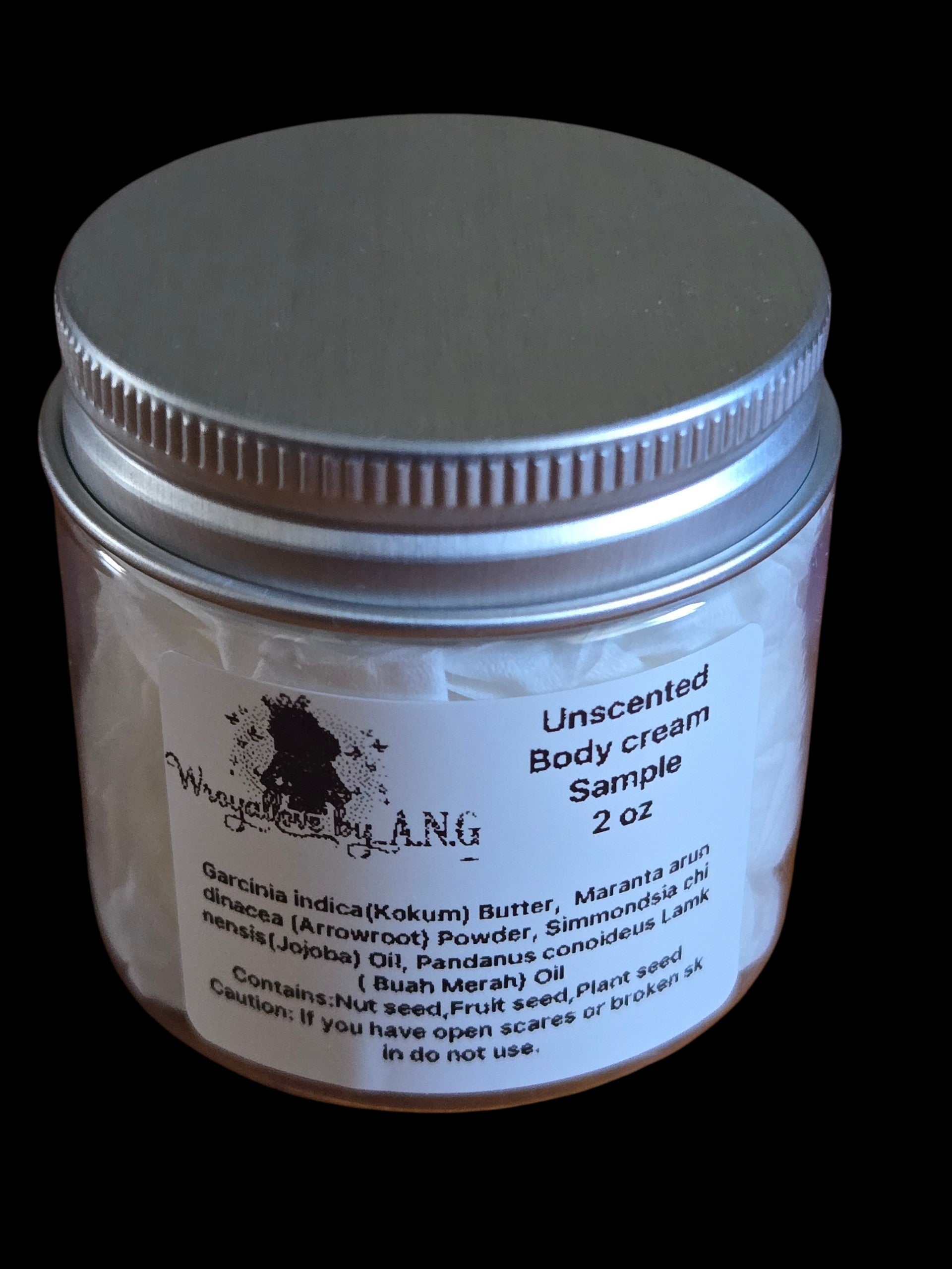 Unscented Body Butter Sample 2 oz